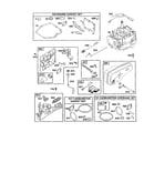 Short block/muffler/gasket