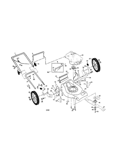 Rotary lawn mower