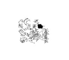 Craftsman 917377801 rotary lawn mower diagram