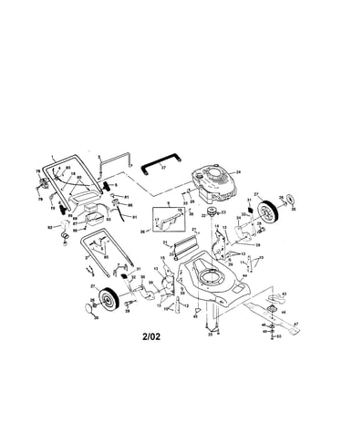 Rotary lawn mower