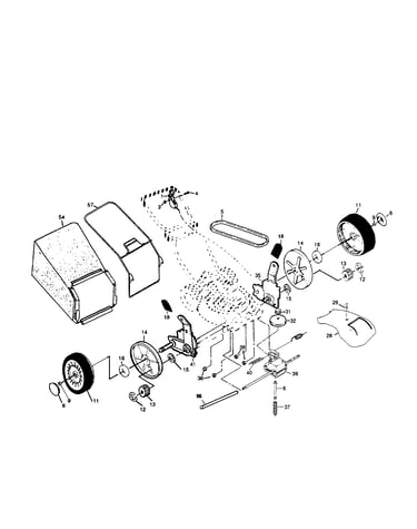 Wheels/tires/bag