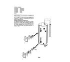 Kenmore 153316151 water heater diagram