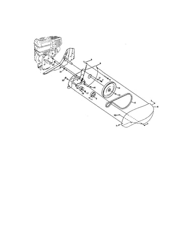 Belt guard and pulley assembly