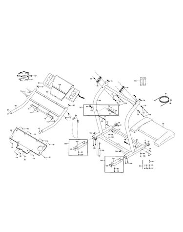 Console base/motor hood
