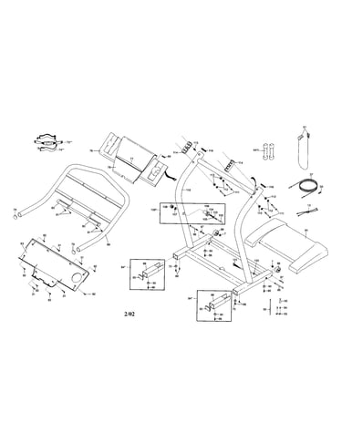Console base/motor hood