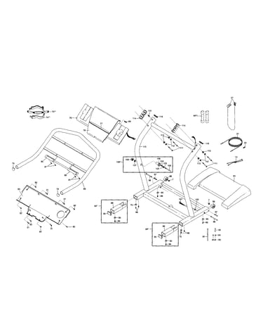 Console base/motor hood