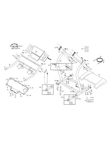 Console base/motor hood