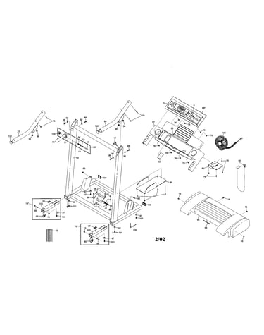 Console base/motor hood