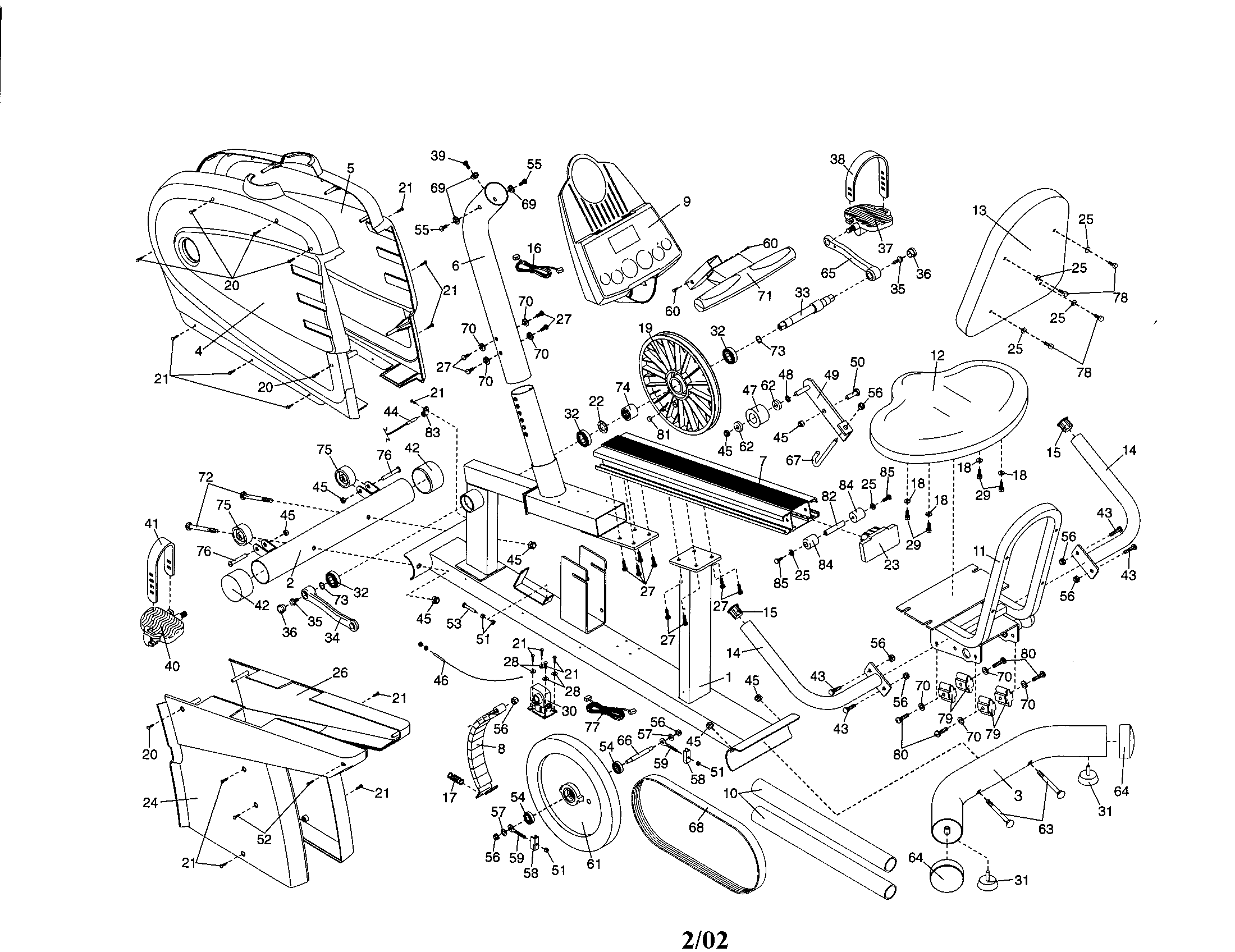 Frame/side shield/console