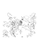 Frame/side shield/flywheel