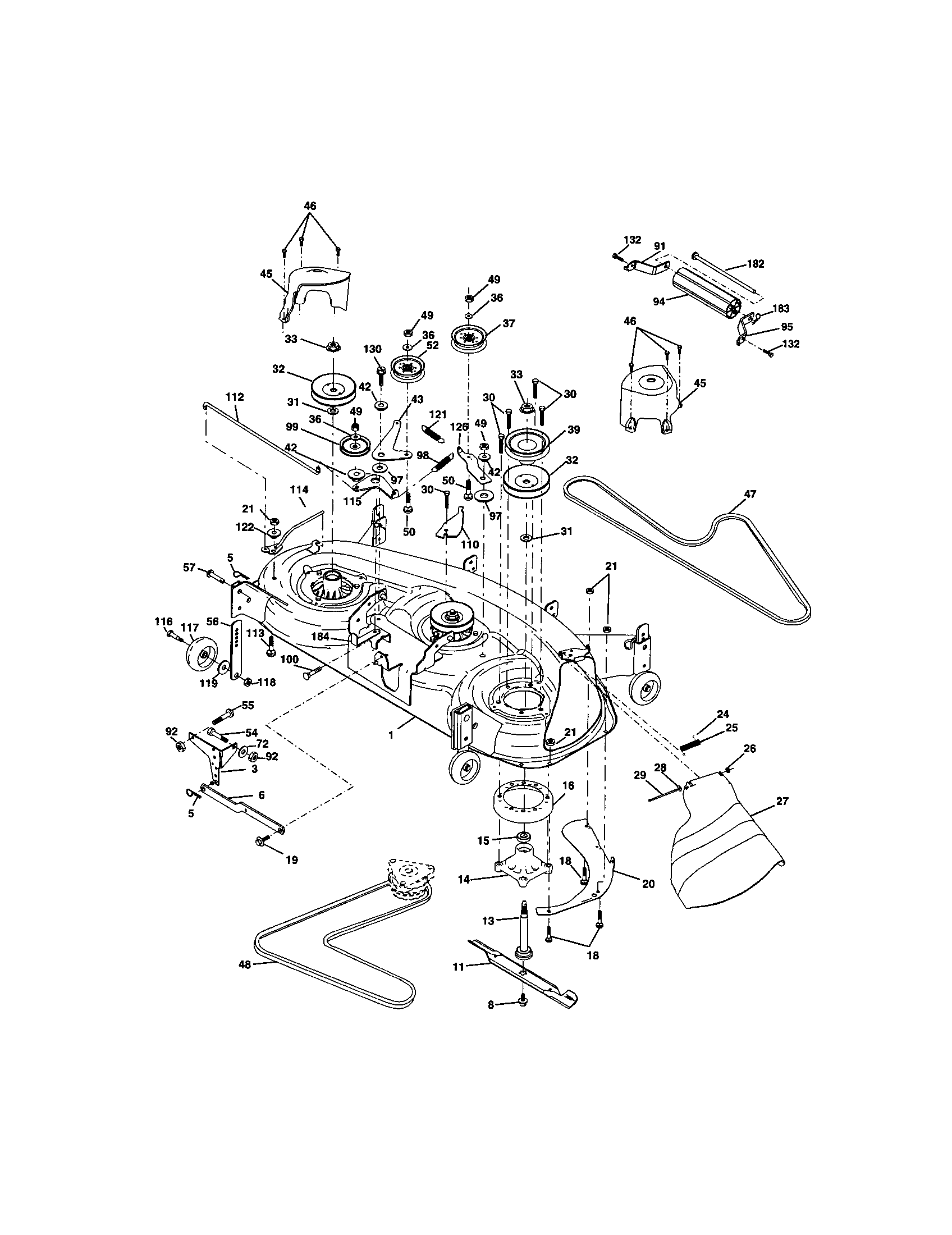 MOWER DECK