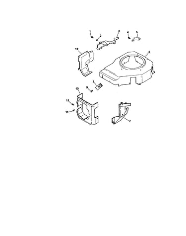 Blower housing and baffles
