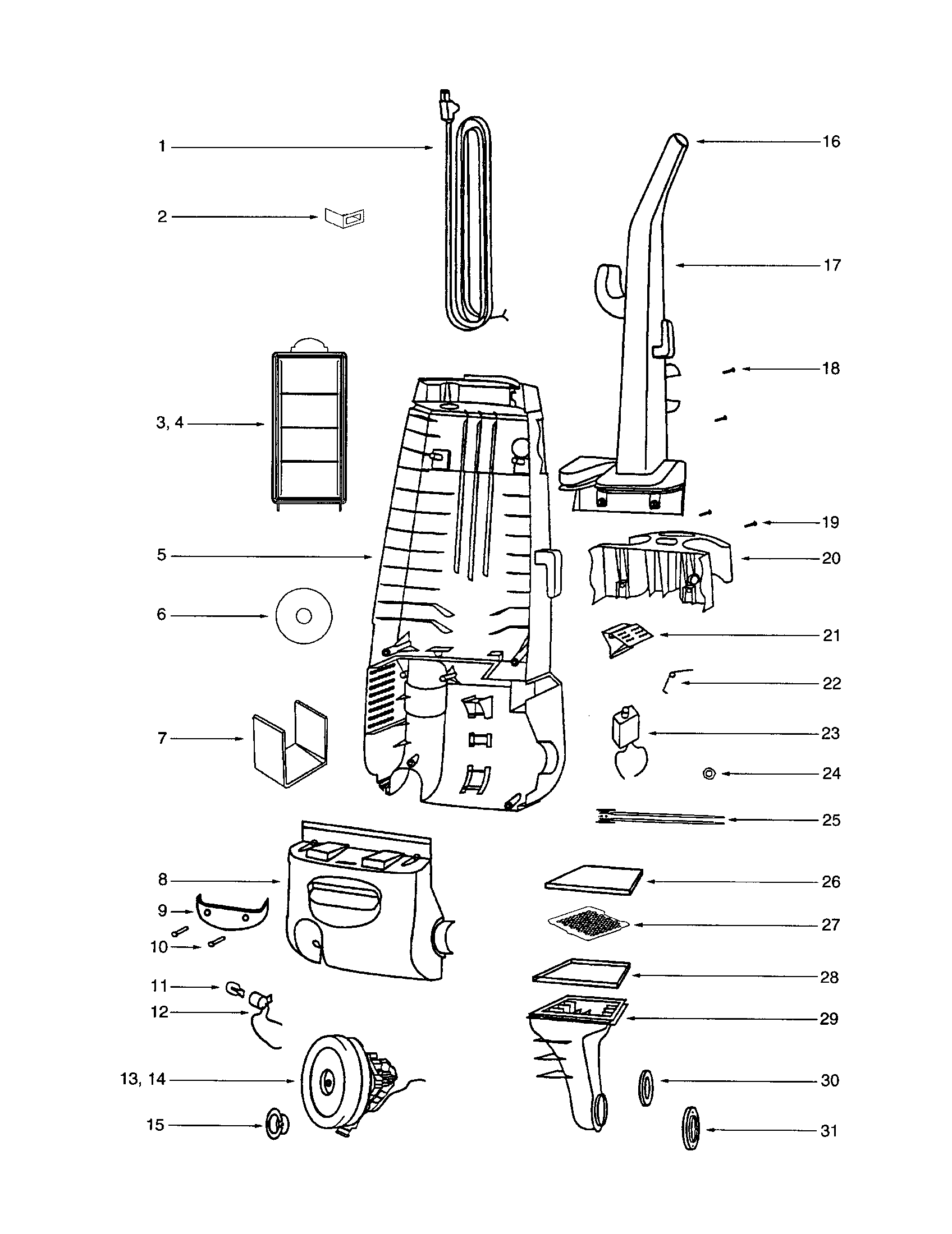 HOUSING/MOTOR COVER