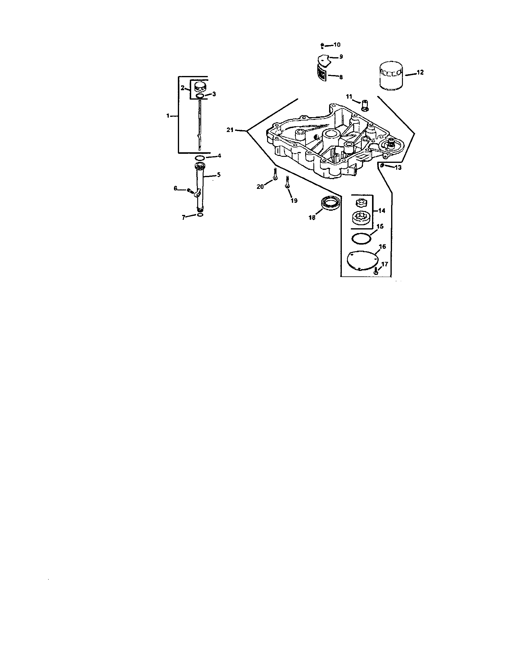 Oil pan/lubrication