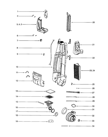 Front and motor cover