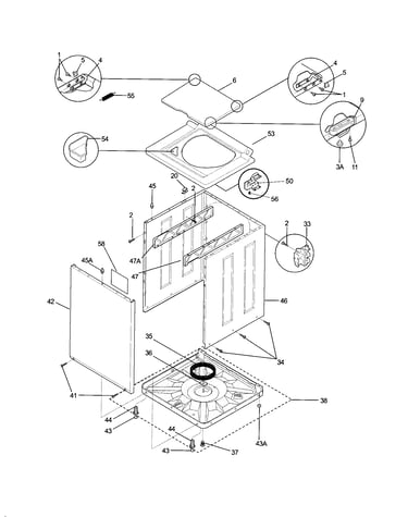 Lower cabinet/top