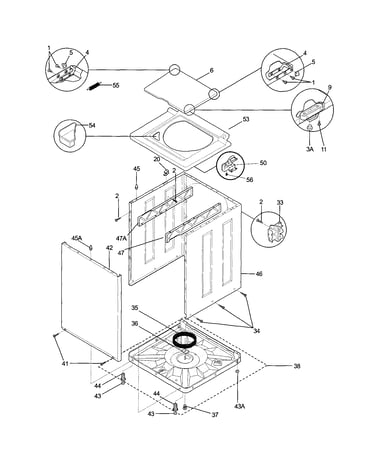 Lower cabinet/top