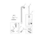 Kenmore 11631732001 hose and attachments diagram
