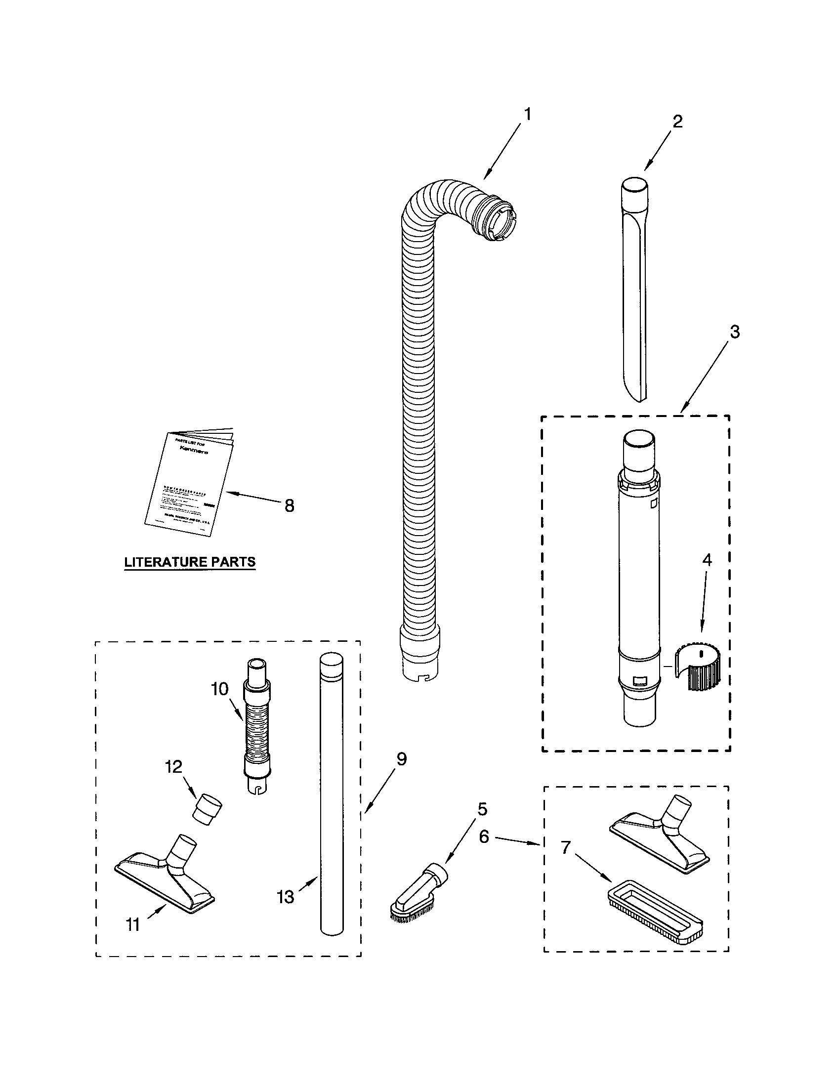 Hose and attachments