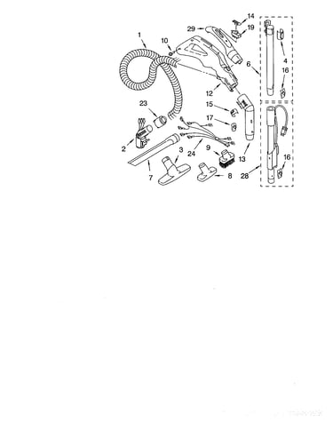 Hose and attachments