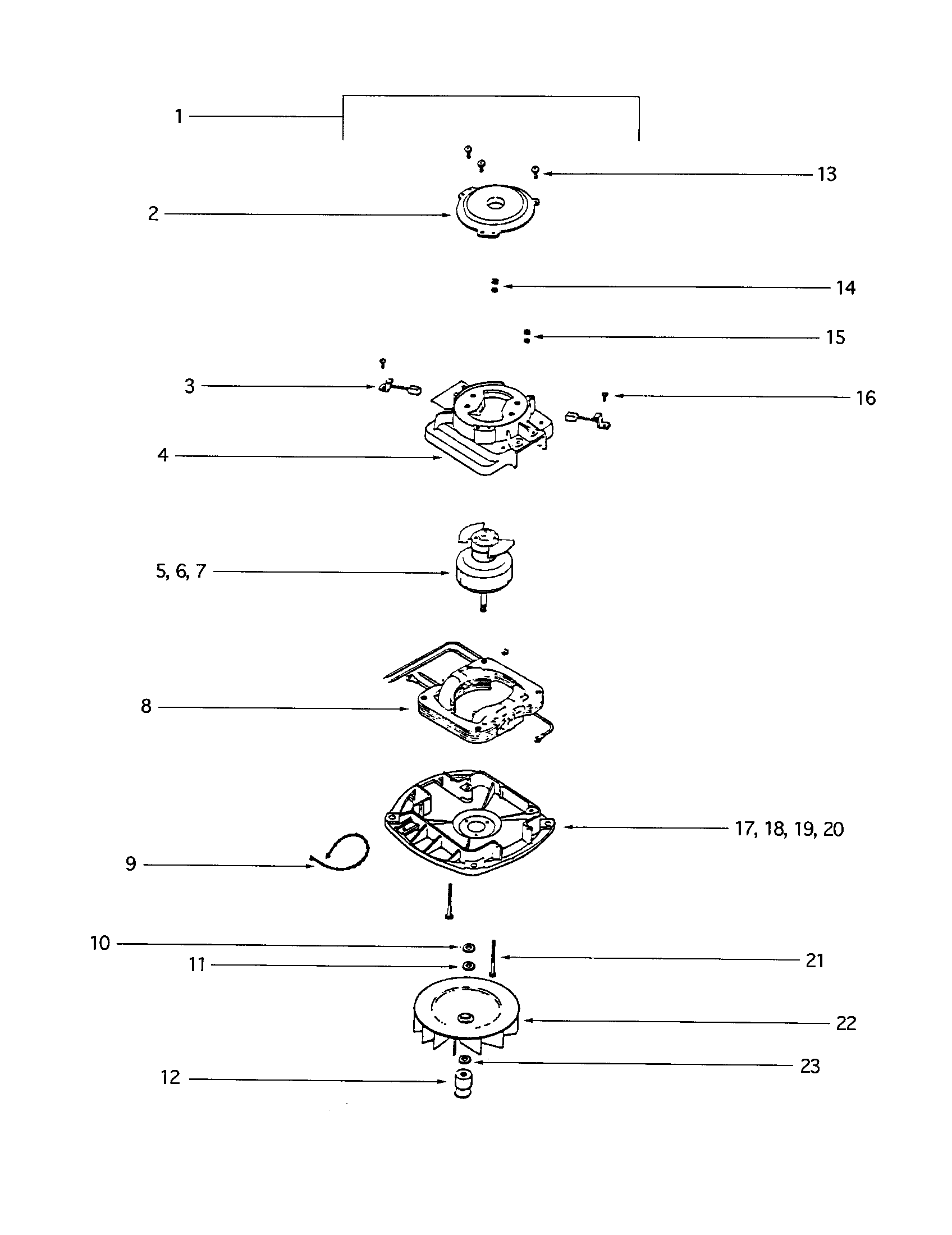 Motor/fan
