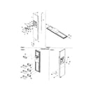 Amana ARS2667BB-PARS2667BB0 freezer door diagram