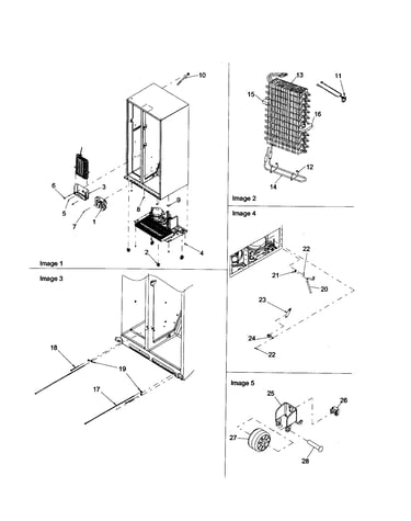 Evaporator/drier/rollers