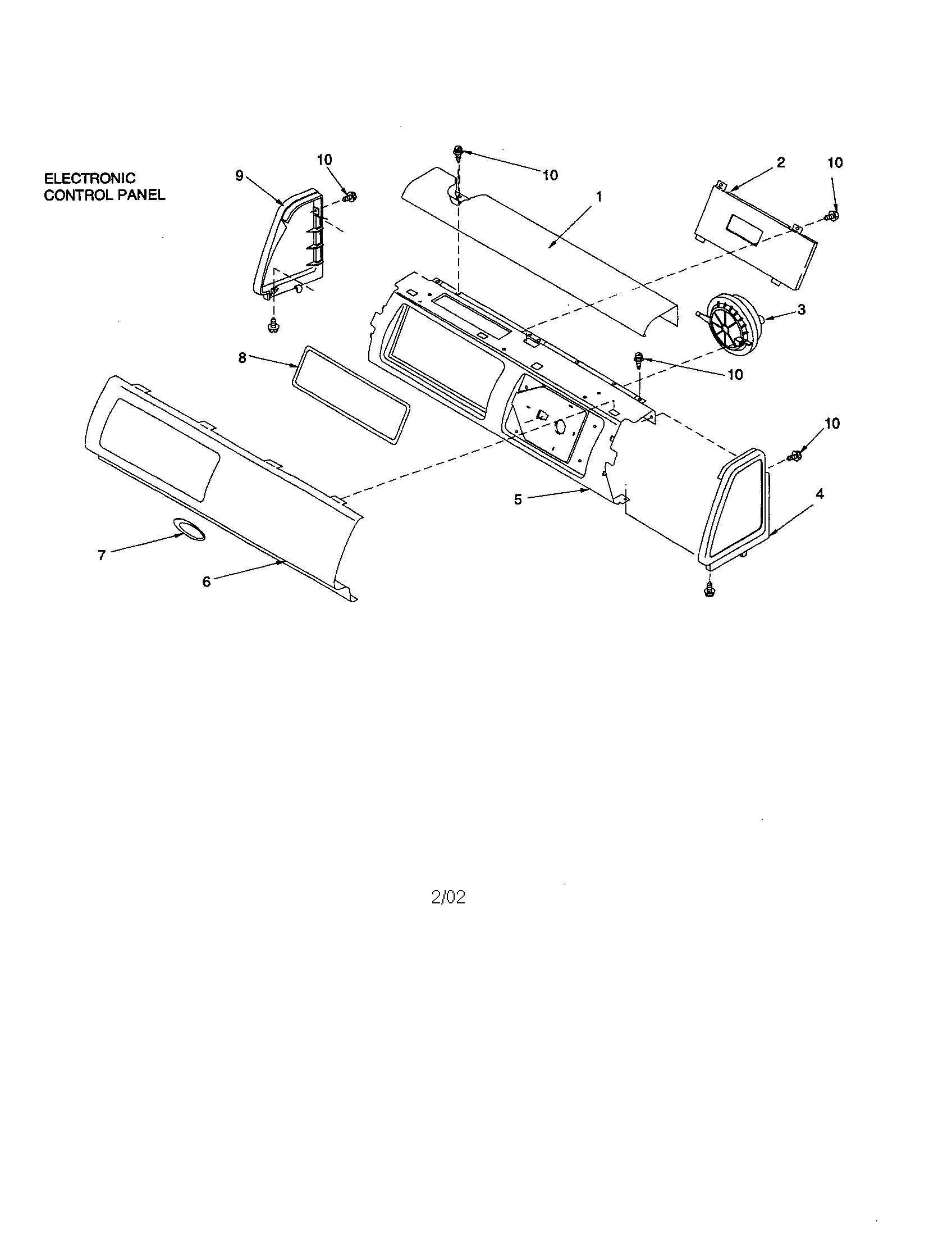 ELECTRIC CONTROL PANEL