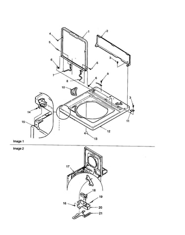 Cabinet top/door/door switch