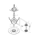 Amana ALW680RAC-PALW680RAC bearing/brake/transmission diagram