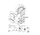 Amana ALW680RAC-PALW680RAC base/cabinet/front/special tools diagram