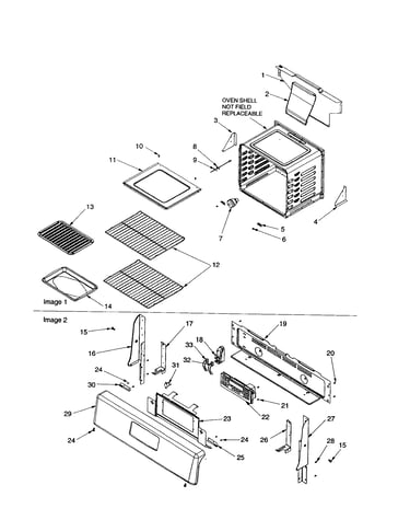 Cavity and backguard