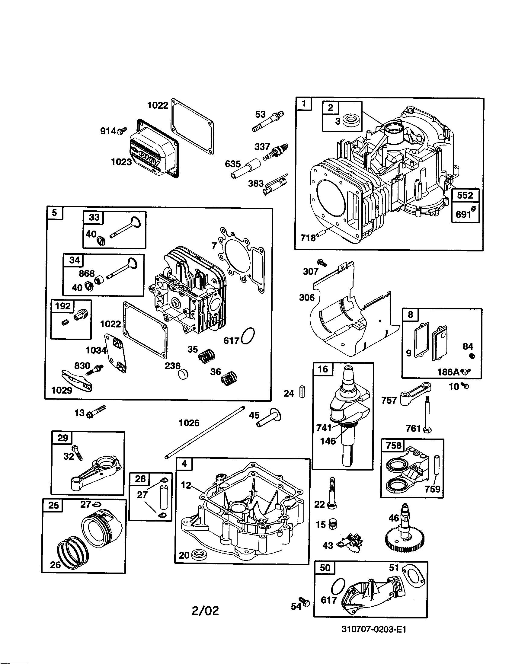 CYLINDER/CRANSHAFT