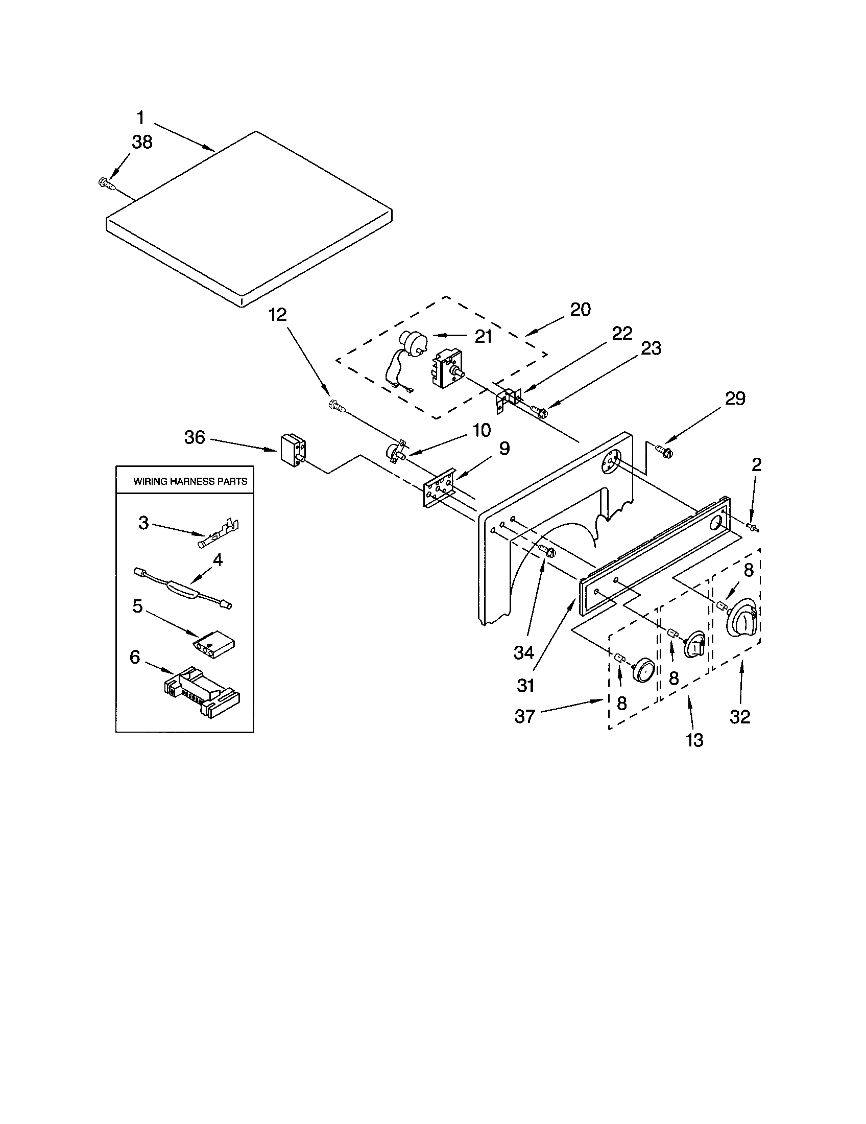 Top and console