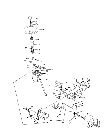 Steering assembly