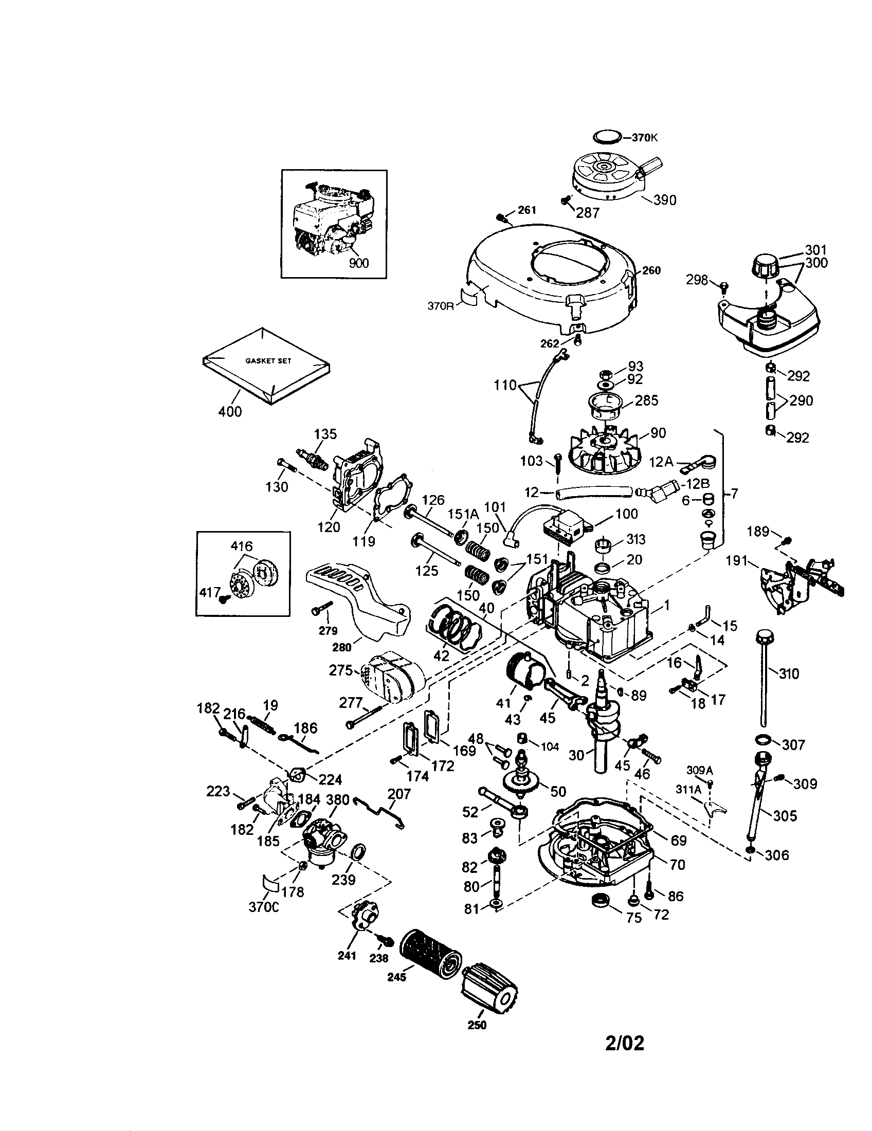 4-cycle engine