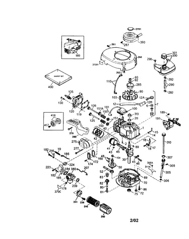 4-cycle engine