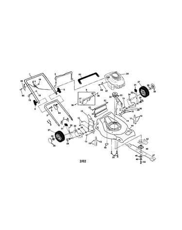 Engine/handle/housing