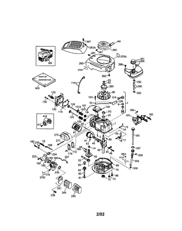 Cylinder/blower-housing