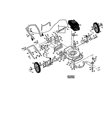 Engine/handle/housing