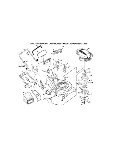 Engine/handle/housing