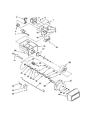 Motor and ice container