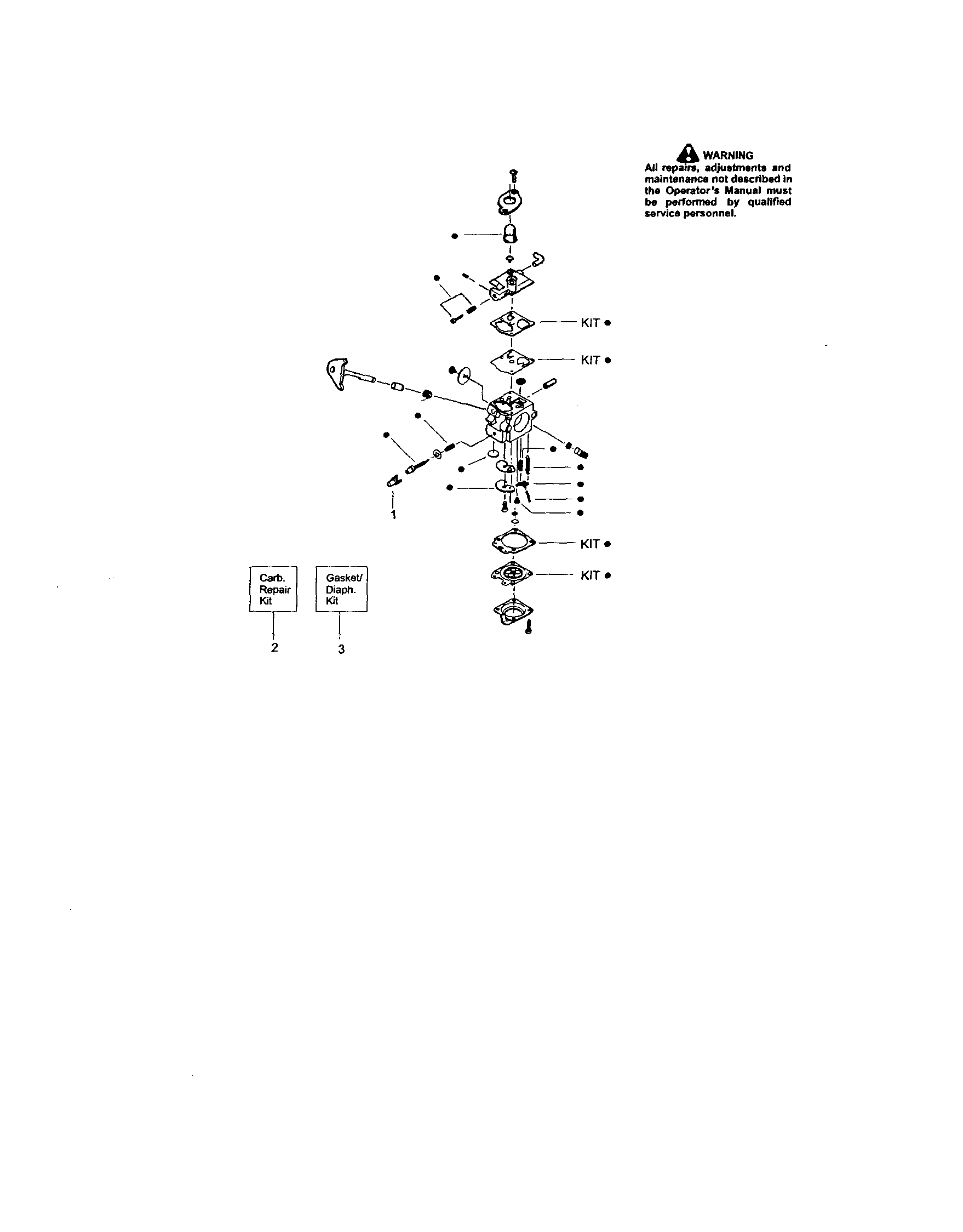 CARBURETOR #530069754-WA226