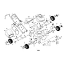 Craftsman 917388740 rotary lawn mower diagram