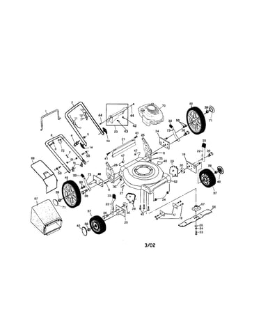 Rotary lawn mower