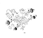Craftsman 917387630 rotary lawn mower diagram