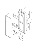Refrigerator door