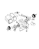 Wheels/tires/bag/v-belt