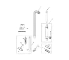 Kenmore 11631732000 hose and attachment diagram