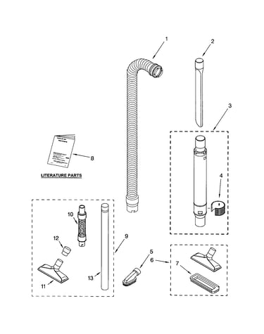 Hose and attachment